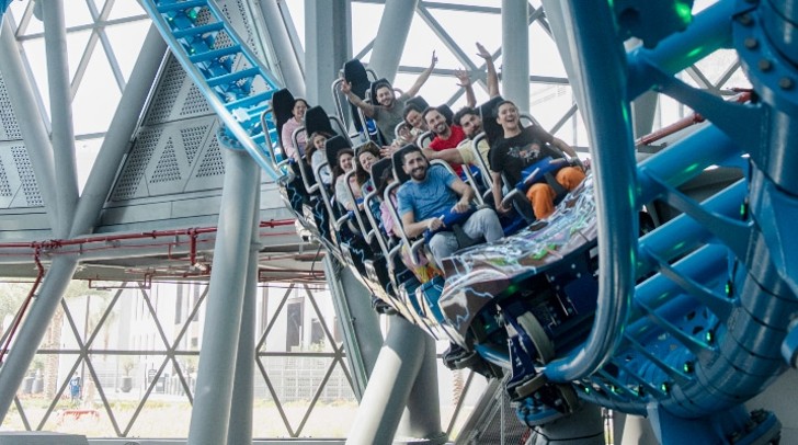 The Storm Coaster Receives A Guinness World Record Connector Dubai